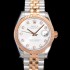홍콩명품 [로렉스] 여성용 데이져스트 오이스터 31mm 레이디 오토매틱  18K 로즈골드 투톤콤비 5열 브레이슬릿 메탈줄 화이트다이얼 rol60478  
