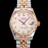 홍콩명품 [로렉스] 여성용 데이져스트 오이스터 31mm 레이디 오토매틱  18K 로즈골드 투톤콤비 5열 브레이슬릿 메탈줄 화이트 자게다이얼 rol73045  