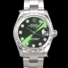 홍콩명품 [로렉스] 여성용 데이져스트 오이스터 31mm 레이디 오토매틱 하모니 베젤 3열 브레이슬릿 메탈줄 그린다이얼 r rol05234  