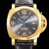 홍콩명품 [파네라이] 남성용 루미노르 PAM01115  44미리 18K 옐로우골드 오토매틱 그레이 다이얼 pan9122  