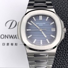 홍콩명품 [파텍필립] 남성용 2023신형! 5811/1G 001 노틸러스 Cal.26-330 S C타입무브 오토매틱 41미리 메탈줄 블루다이얼 PAT75340  