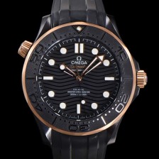 홍콩명품 [오메가] 남성용 1:1수제공정형 씨마스터 다이버 300M 210.62.44.20.01.001 코-액시얼 마스터 Cal.8806 크로노메터 43.5mm 세라믹 제질 블랙다이얼 OMG20173  