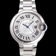 홍콩명품 [까르띠에] 여성용 신상 발롱블루 W6920071 화이트 다이얼 33mm 오토매틱 무브먼트 CAR0148  