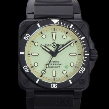 홍콩명품 [벨엔로즈] 남성용 BR03A 오토매틱 2892타입 42mm 세라믹 우레탄줄 그린 다이얼 bel4105  