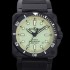 홍콩명품 [벨엔로즈] 남성용 BR03A 오토매틱 2892타입 42mm 세라믹 우레탄줄 그린 다이얼 bel4105  