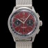 홍콩명품 [브라이틀링] 남성용 프리미에르 크로노그래프 7750 타입 오토매틱 42mm 메쉬밴드 레드 다이얼 bre6024  