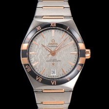 홍콩명품 [오메가] 남성용 1:1수제공정! 131.23.41.21.06.001 무브UP 컨스틸레이션 코-엑시얼 마스터 오토매틱 Cal.8900타입 41mm 18K 로즈골드 메탈줄 그레이 다이얼 omg20184  