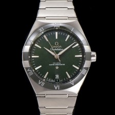 홍콩명품 [오메가] 남성용 1:1수제공정! 131.30.41.21.99.002 무브UP 컨스틸레이션 코-엑시얼 마스터 오토매틱 Cal.8900타입 41mm  메탈줄 그린 다이얼 omg20178  