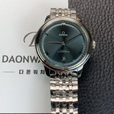홍콩명품 [오메가] 남성용 드빌 프레스티지 434.10.40.20.10.001 오토매틱 Cal.8800타입 40mm 메탈줄 그린 다이얼 omg20210  