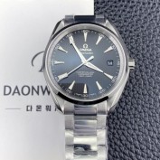 홍콩명품 [오메가] 남성용 베스트셀링 씨마스터 231.10.42.21.01.003 아쿠아테라 150M 마스터 코-액시얼 41.5mm 크로노미터 블랙 다이얼 오토매틱 무브먼트 omg20221  