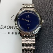 홍콩명품 [오메가] 남성용 드빌 프레스티지 434.10.40.20.03.001 오토매틱 Cal.8800타입 40mm 메탈줄 블루 다이얼 omg20213  