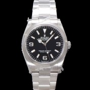 홍콩명품 [로렉스] 남성용 New 신형 익스플로러 m124270-0001 오이스터 스틸 36mm 오토매틱 Cal.3230 무브먼트 블랙 다이얼 rol5305  