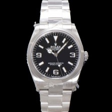 홍콩명품 [로렉스] 남성용 New 신형 익스플로러 m124270-0001 오이스터 스틸 36mm 오토매틱 Cal.3230 무브먼트 블랙 다이얼 rol5305  