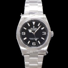 홍콩명품 [로렉스] 남성용 New 신형 익스플로러 m124270-0001 오이스터 스틸 36mm 오토매틱 Cal.3230 무브먼트 블랙 다이얼 rol5305  