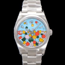 홍콩명품 [로렉스] 남성용 904스틸 오이스터 m126000-0009 퍼페추얼 36mm 오토매틱 Cal.3230 타입 터콰이즈 블루 다이얼 rol5307  