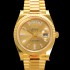 홍콩명품 [로렉스] 남성용 데이데이트 m228238-0005 18K 옐로우골드 40mm 오토매틱 Cal.3255 타입 샴페인 바게트 다이얼 rol5300  