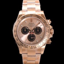 홍콩명품 [로렉스] 남성용 코스모그래프 데이토나 m126505-0003 18K 로즈골드 40mm 크로노그래프 7750 오토매틱 무브먼트 핑크 다이얼 rol5335  