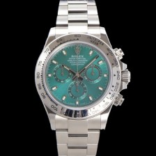 홍콩명품 [로렉스] 남성용 코스모그래프 데이토나 40mm 크로노그래프 7750 오토매틱 무브먼트 그린 다이얼 rol5338  