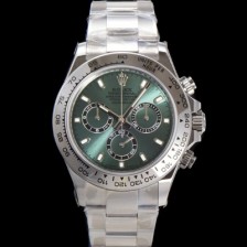 홍콩명품 [로렉스] 남성용 코스모그래프 데이토나 40mm 크로노그래프 7750 오토매틱 무브먼트 그린 다이얼 rol5339  