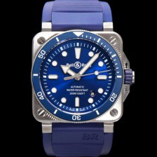 홍콩명품 [벨엔로즈] 남성용 인스트루먼트03 BR03A-D-BLU-STSRB 오토매틱 9015타입 42mm 우레탄줄 블루 다이얼 bel4115  