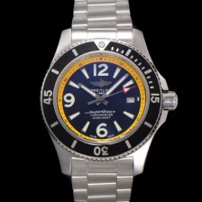 홍콩명품 [브라이틀링] 남성용 슈퍼오션 A17366D71B1S1 오토매틱 2824타입 42mm 메탈줄 블랙 다이얼 bre6044  