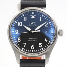 홍콩명품 [아이더블유씨] 남성용 파일럿 워치 마크 XVIII IW327004 어린왕자 에디션 센트럴 해킹 세컨즈 40mm 블랙 다이얼 오토매틱 무브먼트 iwc4076  