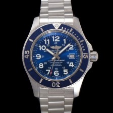 홍콩명품 [브라이틀링] 남성용 슈퍼오션 A17392D81C1A1 오토매틱 2824타입 44mm 메탈줄 블루 다이얼 bre6049  