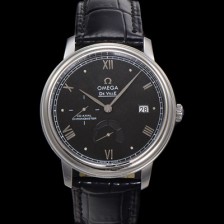 홍콩명품 [오메가] 남성용 드빌 424.13.40.21.01.002 프레스티지 코-액시얼 39.5mm 오토매틱 Cal.2627 타입 블랙 다이얼 omg0162  