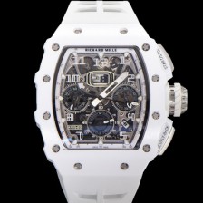 홍콩명품 [리차드밀레] 남성용 RM11-03 티타늄 케이스/블랙 PVD코딩 베젤 크로노그래프 50mm 오토매틱 무브먼트 스켈레톤 다이얼 ric0257  
