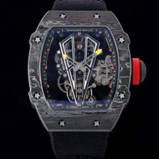 홍콩명품 [리차드밀레] 남성용 RM27-03 투어빌론 포지드 카본 47mm 투르비용 무브먼트 스켈레톤 다이얼 ric0279  