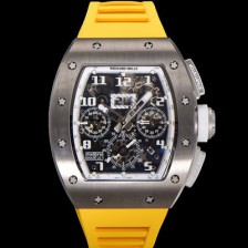 홍콩명품 [리차드밀레] 남성용 RM11-FM 티타늄 케이스/스텐레스 스틸 베젤 크로노그래프 50mm 오토매틱 무브먼트 스켈레톤 다이얼 ric0248  