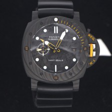 홍콩명품 [파네라이] 남성용 서브멀시브 GMT 카보텍 네이비 실 PAM01324 오토매틱 Cal.P9000타입 44mm 블랙 다이얼 pan5231  