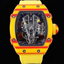 홍콩명품 [리차드밀레] 남성용 RM27-03 투어빌론 포지드 카본 47mm 투르비용 무브먼트 스켈레톤 다이얼 ric0276  