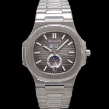 홍콩명품 [파텍필립] 남성용 노틸러스 5726/1A-001 오토매틱 Cal.324 타입 40.5mm 메탈줄 그레이 다이얼 pat2215  