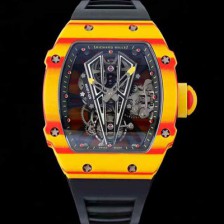 홍콩명품 [리차드밀레] 남성용 RM27-03 투어빌론 포지드 카본 47mm 투르비용 무브먼트 스켈레톤 다이얼 ric0280  