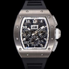 홍콩명품 [리차드밀레] 남성용 RM11-FM 티타늄 케이스/스텐레스 스틸 베젤 크로노그래프 50mm 오토매틱 무브먼트 스켈레톤 다이얼 ric0254  