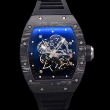 홍콩명품 [리차드밀레] 남성용 RM055 NTPT 카본 케이스 50mm 스켈레톤 다이얼 기계식 수동형 무브먼트 ric0265  