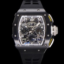 홍콩명품 [리차드밀레] 남성용 RM11-03 티타늄 케이스/블랙 PVD코딩 베젤 크로노그래프 50mm 오토매틱 무브먼트 스켈레톤 다이얼 ric0256  