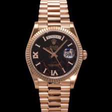 홍콩명품 [로렉스] 남성용 New 데이데이트 m128235-0041 무게173g 18K 로즈골드 프레지던트 36mm 오토매틱 Cal.2836-2 타입 아이젠키젤 다이얼 rol5405  