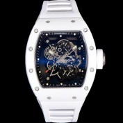 홍콩명품 [리차드밀레] 남성용 RM055 부바왓슨 세라믹 50mm 기계식 수동형 무브먼트 스켈레톤 다이얼 ric0307  