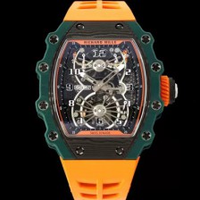 홍콩명품 [리차드밀레] 남성용 RM21-02 투어빌론 포지드 카본 51mm 투르비용 무브먼트 스켈레톤 다이얼 ric0297  