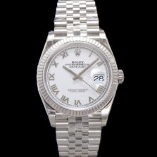 홍콩명품 [로렉스] 남성용 904L스틸!! 신형 데이저스트 36mm II m126234-0025 오토매틱 Cal.3235 무브먼트 로마인덱스 화이트 다이얼 rol5385  