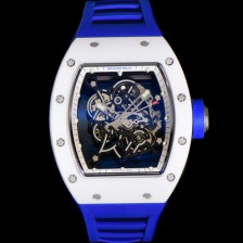 홍콩명품 [리차드밀레] 남성용 RM055 부바왓슨 세라믹 50mm 기계식 수동형 무브먼트 스켈레톤 다이얼 ric0310  