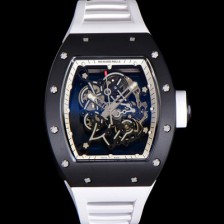 홍콩명품 [리차드밀레] 남성용 RM055 부바왓슨 세라믹 50mm 기계식 수동형 무브먼트 스켈레톤 다이얼 ric0312  