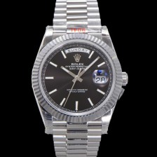 홍콩명품 [로렉스] 남성용 New 데이데이트 m228239-0004 무게187g 40mm 오토매틱 Cal.2836-2 타입 블랙 다이얼 rol5392  