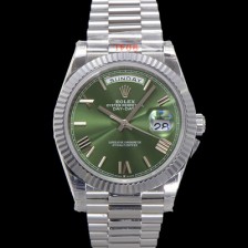 홍콩명품 [로렉스] 남성용 New 데이데이트 m228239-0033 무게187g 40mm 오토매틱 Cal.2836-2 타입 그린 다이얼 rol5393  