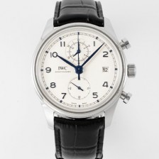 홍콩명품 [아이더블유씨] 남성용 포루투기즈 IW390303 크로노그래프 42mm 오토매틱 무브먼트 화이트 다이얼 iwc4098  