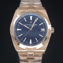 홍콩명품 [바쉐런 콘스탄틴] 남성용 오버시즈 4500V/210R-B705 18k 로즈골드 오토매틱 무브먼트 41mm 블루 다이얼 vac1160  