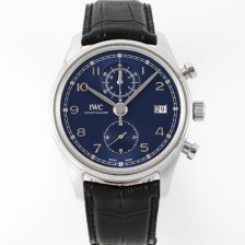 홍콩명품 [아이더블유씨] 남성용 포루투기즈 IW390302 크로노그래프 42mm 오토매틱 무브먼트 블루 다이얼 iwc4099  