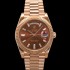 홍콩명품 [로렉스] 남성용 New "VIP 타입 최종형" 데이데이트 m228235-0003 무게195g 18K 로즈골드 40mm 오토매틱 Cal.3255 타입 초콜릿 바게트 다이얼 rol5416  